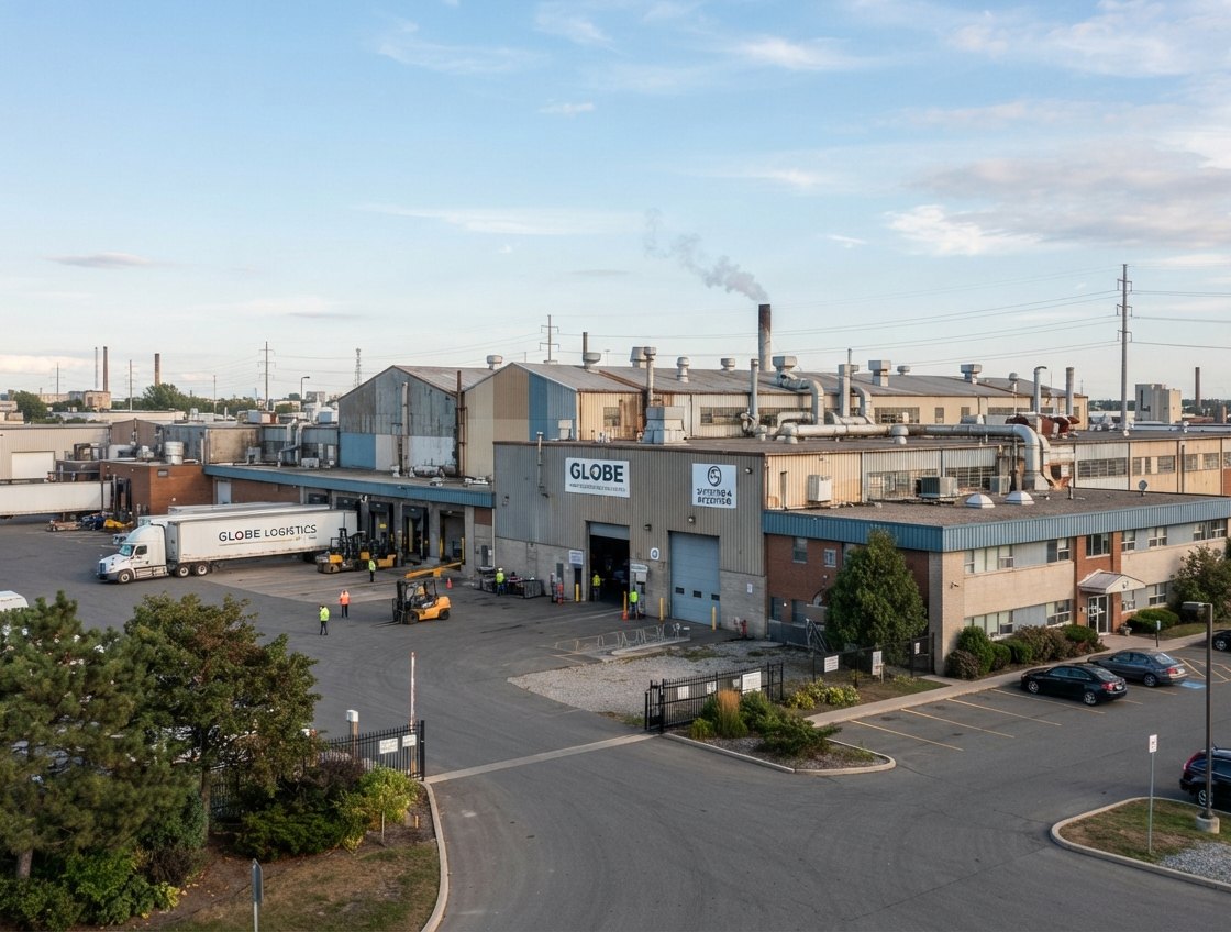 ABN Group manufacturing and warehousing facility exterior